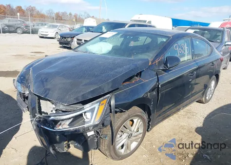 2020 Hyundai Elantra Value Edition из США, поврежденный, VIN 5NPD84LF3LH620673